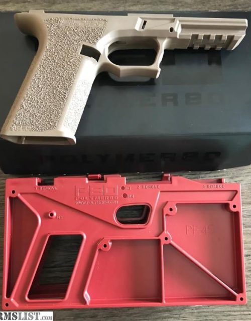 Polymer80 P80 Complete Pistol Frame Kit - Gray - Polymer80 - Republic Arms WA