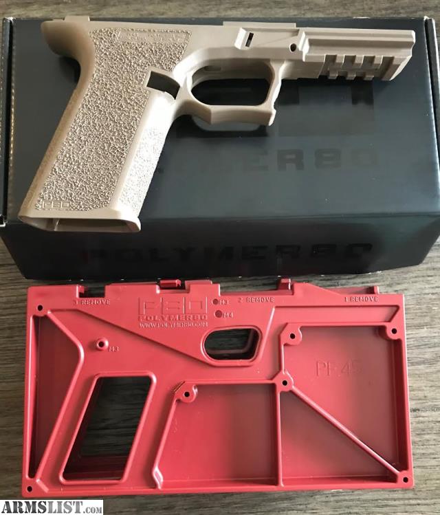 Polymer80 P80 Complete Pistol Frame Kit - Gray Polymer80 P80 Complete Pistol Frame Kit - Gray - Polymer80 - Republic Arms WA