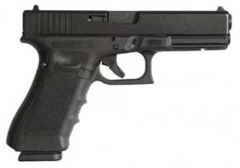 Glock 17 Gen4, 9mm pistol, full-size handgun, G17, semi-automatic pistol, self-defense firearm, law enforcement handgun, reliable pistol, striker-fired handgun