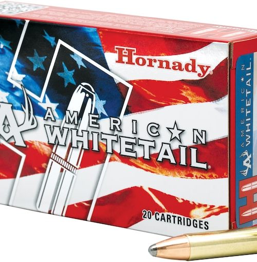 Hornady American Whitetail, 350 Legend ammo, 170 grain ammunition, hunting ammo, bulk ammo, InterLock JSP, rifle ammunition, deer hunting, Hornady ammo
