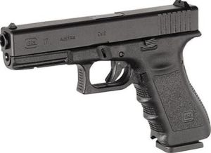 Glock 17, 9mm pistol, semi-automatic handgun, Glock 17 Gen 5, reliable handgun, self-defense firearm, law enforcement pistol