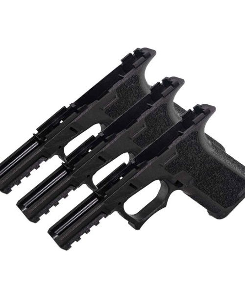 Polymer80 PF940C, 80% pistol frame, Glock 19 build kit, DIY handgun frame, 3-pack firearm frames, custom pistol build, polymer handgun frame, home build firearm, gun building kit, Republic Arms WA