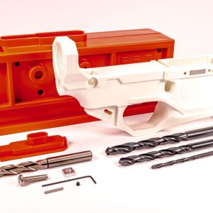 RL556v3, 80% AR-15 lower, white polymer lower, AR-15 build kit, DIY AR-15, polymer lower receiver, AR-15 parts, firearms components