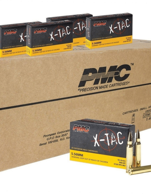 PMC Ammunition X-Tac Rifle Brass 5.56 55 Grain 1000-Round...
