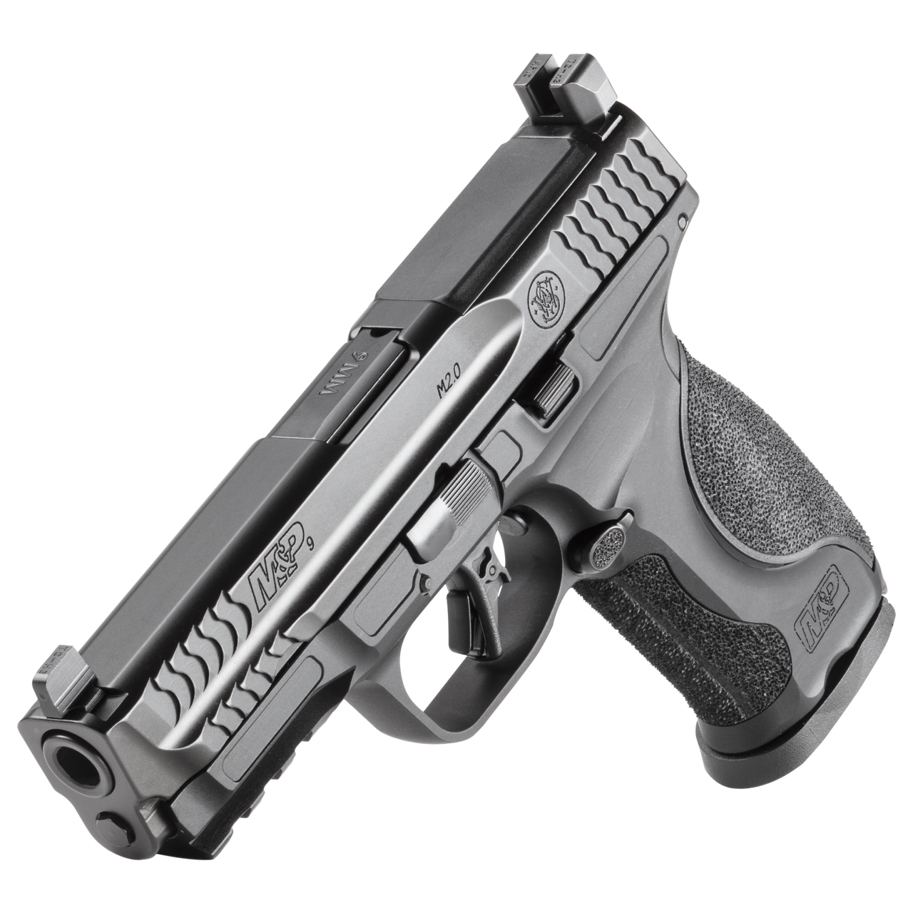 Smith & Wesson M&P9 M2.0 Metal with Aimpoint ACRO Slide Cut — 9mm Full-Size Pistol, 17+1 Capacity, Night Sights Smith & Wesson M&P9 M2.0 Metal with Aimpoint ACRO Slide Cut — 9mm Full-Size Pistol, 17+1 Capacity, Night Sights - Full-Size Pistols - Republic Arms WA