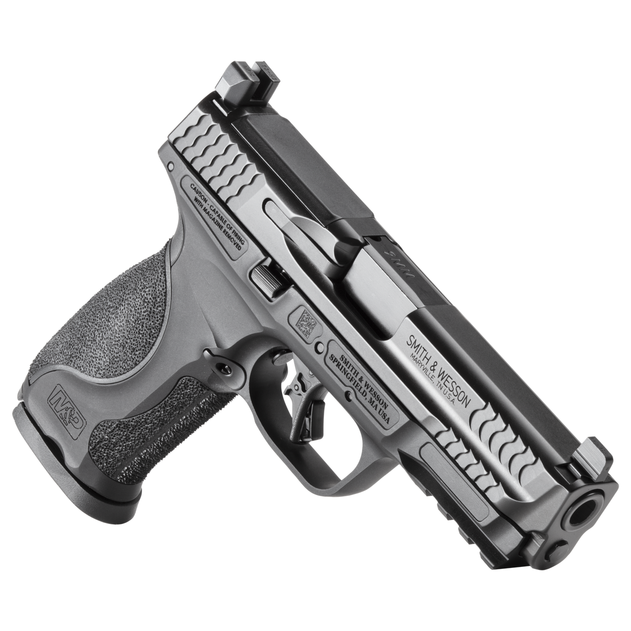 Smith & Wesson M&P9 M2.0 Metal with Aimpoint ACRO Slide Cut — 9mm Full-Size Pistol, 17+1 Capacity, Night Sights Smith & Wesson M&P9 M2.0 Metal with Aimpoint ACRO Slide Cut — 9mm Full-Size Pistol, 17+1 Capacity, Night Sights - Full-Size Pistols - Republic Arms WA