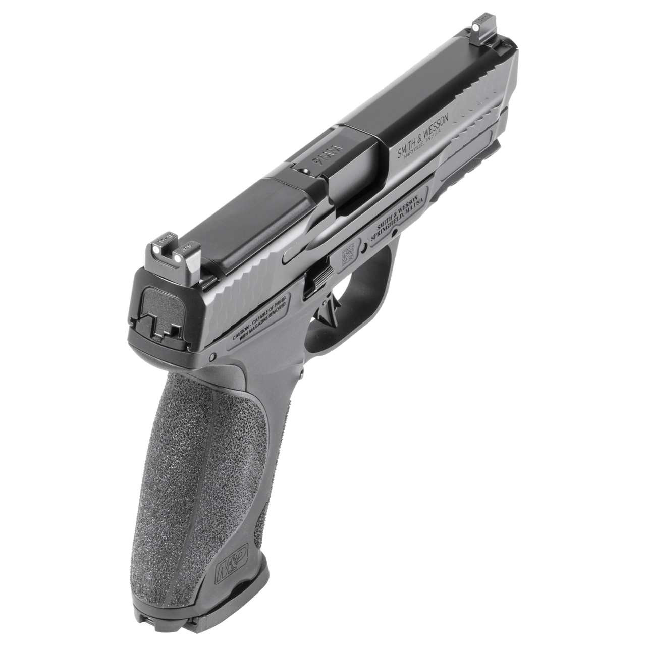 Smith & Wesson M&P9 M2.0 Metal with Aimpoint ACRO Slide Cut — 9mm Full-Size Pistol, 17+1 Capacity, Night Sights Smith & Wesson M&P9 M2.0 Metal with Aimpoint ACRO Slide Cut — 9mm Full-Size Pistol, 17+1 Capacity, Night Sights - Full-Size Pistols - Republic Arms WA