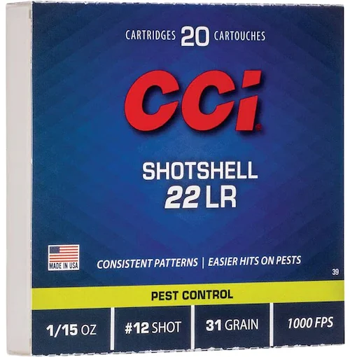 Buy CCI Shotshell 22LR Ammo 31 Grain Lead Shot Buy CCI Shotshell 22LR Ammo 31 Grain Lead Shot - Ammunition - Republic Arms WA