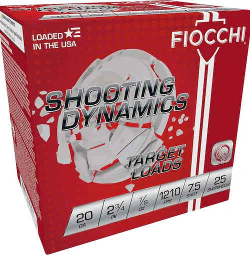 Real Fiocchi Shooting Dynamics 20 Gauge Ammo 250rounds - Shotguns | Republic Arms WA