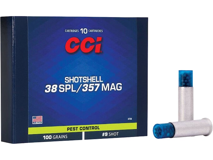 CCI Shotshell 38 Special Ammo 100 Grain Lead Shot 200 rounds - Fast Ship CCI Shotshell 38 Special Ammo 100 Grain Lead Shot 200 rounds - Fast Ship - Ammunition - Republic Arms WA