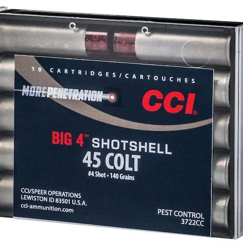 CCI Big 4 Shotshell 45 Colt (Long Colt) Ammo 140 Grain Lead Shot 200 rounds - Handguns | Republic Arms WA