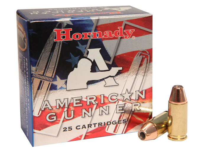 Real Hornady American Gunner 9mm Luger +P Ammo 124 Grain Hornady XTP Jacketed Hollow Point 500 rounds Real Hornady American Gunner 9mm Luger +P Ammo 124 Grain Hornady XTP Jacketed Hollow Point 500 rounds - Ammunition - Republic Arms WA