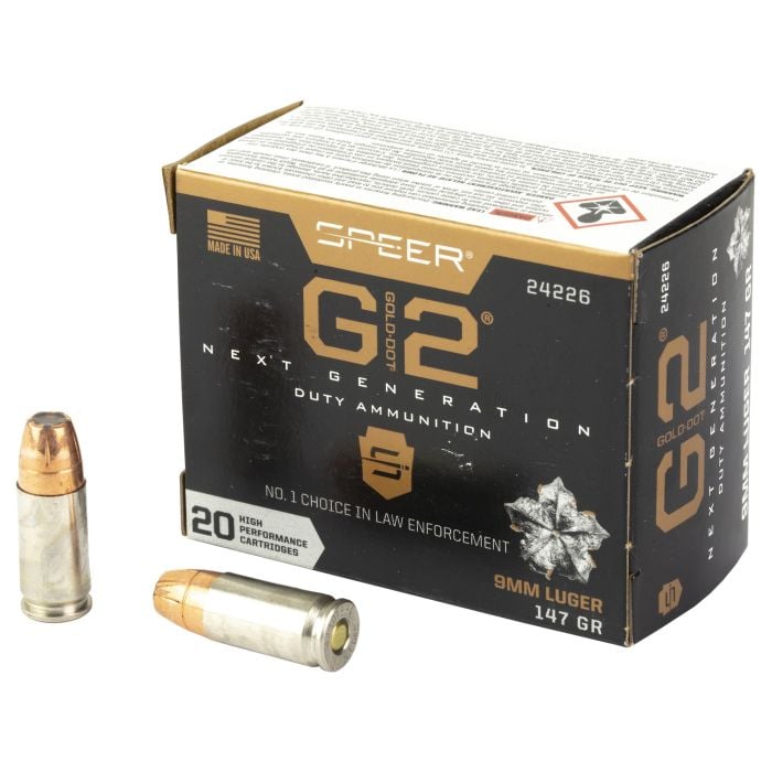 Speer Gold Dot G2 9mm 147gr +P 2026 LE Load Speer Gold Dot G2 9mm 147gr +P 2026 LE Load - Ammunition > Handgun Ammo - Republic Arms WA